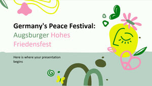Almanya'nın Barış Festivali: Augsburger Hohes Friedensfest