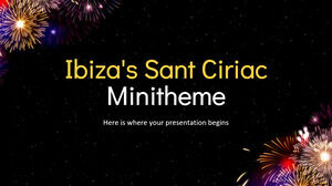 Ibiza 的 Sant Ciriac 迷你主題