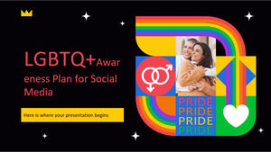 LGBTQ+ Awareness Plan for Social Media