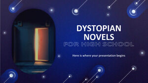 นวนิยาย Dystopian สำหรับโรงเรียนมัธยม