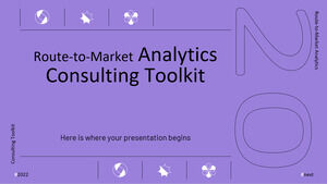 Kit de herramientas de consultoría de análisis de ruta al mercado