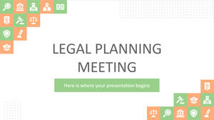 Riunione di pianificazione legale