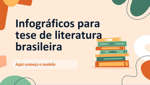 Brazilian Literature Thesis Infographics