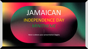 Jamaika Bağımsızlık Günü Mini Teması
