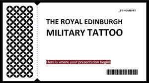 A tatuagem militar real de Edimburgo