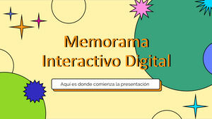 Joc Digital Interactiv Memory Match