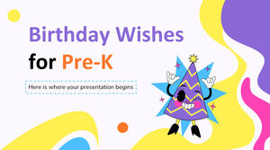 Birthday Wishes for Pre-K