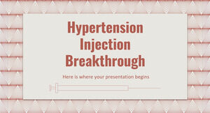 Avance de inyección de hipertensión