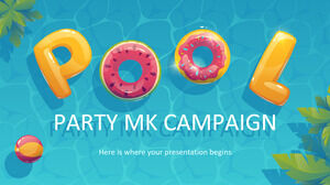 Campagna MK Party in piscina