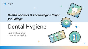 Especialização em Ciências e Tecnologias da Saúde para a Faculdade: Higiene Dental