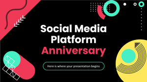 Anniversario della piattaforma di social media