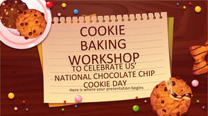 庆祝美国全国巧克力曲奇日的曲奇烘焙工作坊
