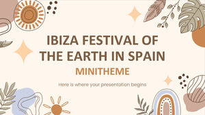 Ibiza Festiwal Ziemi w Hiszpanii - Minitheme