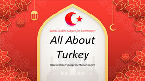 초등 사회 과목: 터키에 관한 모든 것