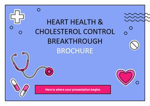 Брошюра о здоровье сердца и контроле холестерина