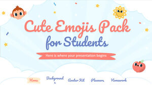 Cute Emojis Pack for Students