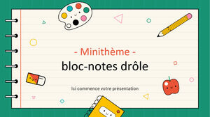 Funny Notepad Minitheme