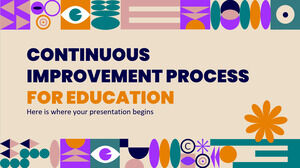 Processo de Melhoria Contínua para a Educação