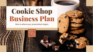 Plan de negocios de la tienda de galletas