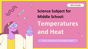 Science Subject for Middle School - 8th Grade: Temperatures and Heat