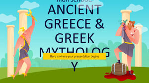 Materia de estudios sociales para la escuela secundaria: Grecia antigua y mitología griega