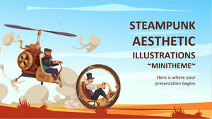 Steampunk Aesthetic Illustrations Minitheme