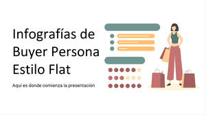 Flat Style Buyer Persona Infographics