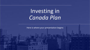 Plan Investir dans le Canada