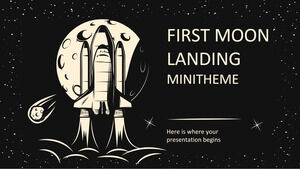 มินิธีม First Moon Landing