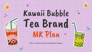 Plano MK da marca Kawaii Bubble Tea