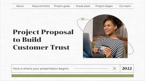 Proposta de projeto para construir a confiança do cliente