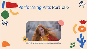 Performing Arts Portfolio