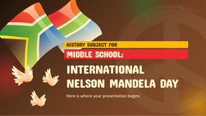 Subiect de istorie pentru gimnaziu: Ziua internațională Nelson Mandela