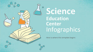 Science Education Center Infographics PowerPoint Templates Free Download