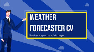 Weather Forecaster CV