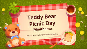 Teddy Bear Piknik Günü Mini Teması