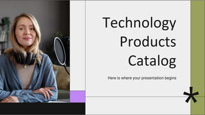 Technology Products Catalog
