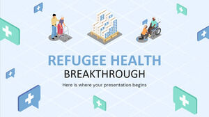 Percée en matière de santé des réfugiés