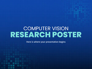 Affiche de recherche sur la vision par ordinateur