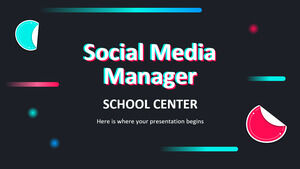 Social Media Manager Schulzentrum