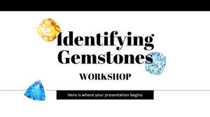 Identifying Gemstones Workshop