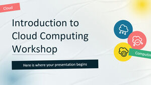 Einführung in den Cloud-Computing-Workshop