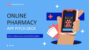 Online Pharmacy App Pitch Deck Business