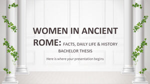 Wanita di Roma Kuno: Fakta, Kehidupan Sehari-hari & Sejarah - Tesis Sarjana