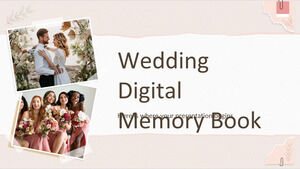 Livre de mémoire numérique de mariage