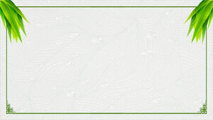 Зеленая минималистская текстура фона PPT границы фонового изображения