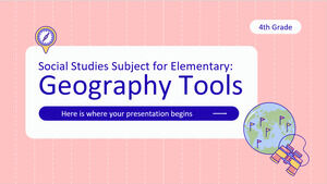 Matière d'études sociales pour l'élémentaire - 4e année : outils de géographie