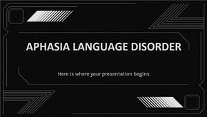 Aphasia Language Disorder