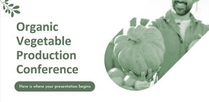 Conferência de Produção Vegetal Orgânica