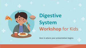 Atelier sur le système digestif pour les enfants